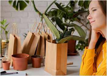 Retail small business owner in Fort Collins managing finances with accounting support.