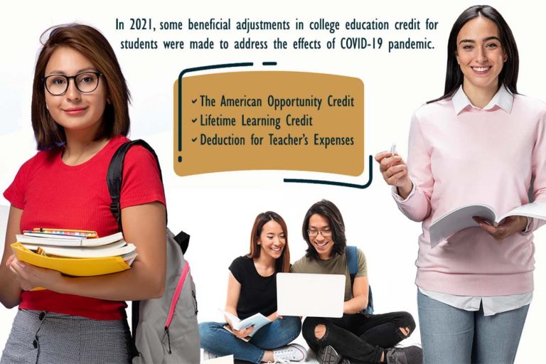 College Education Tax Credit for Students in Colorado 2021 Tax Update