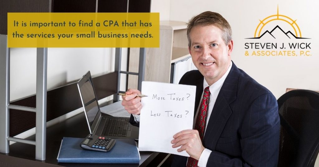 Having a CPA to look over all the financial aspects of your small business near Fort Collins is important.